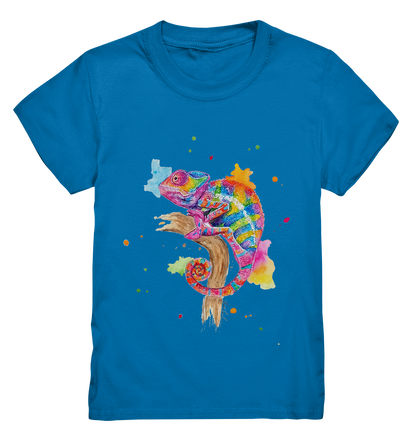 Buntes Chamäleon  - Kids Premium Shirt