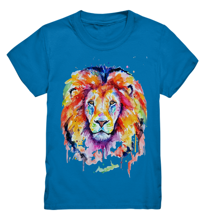 Bunter Löwe - Kids Premium Shirt