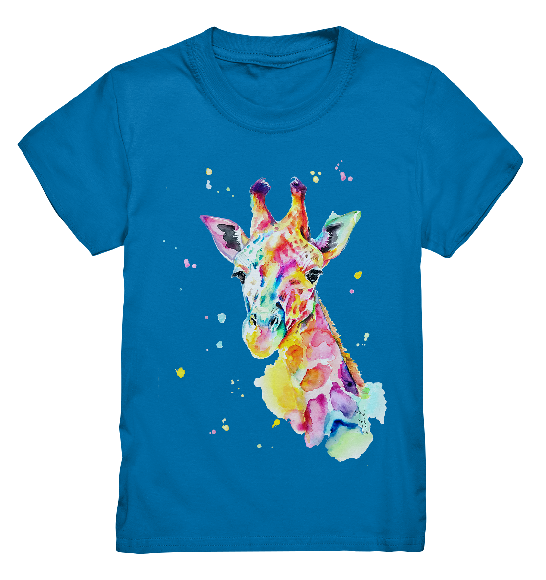 Bunte Giraffe - Kids Premium Shirt