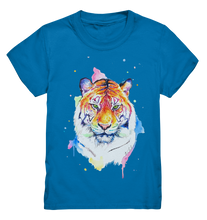 Lade das Bild in den Galerie-Viewer, Bunter Tiger - Kids Premium Shirt
