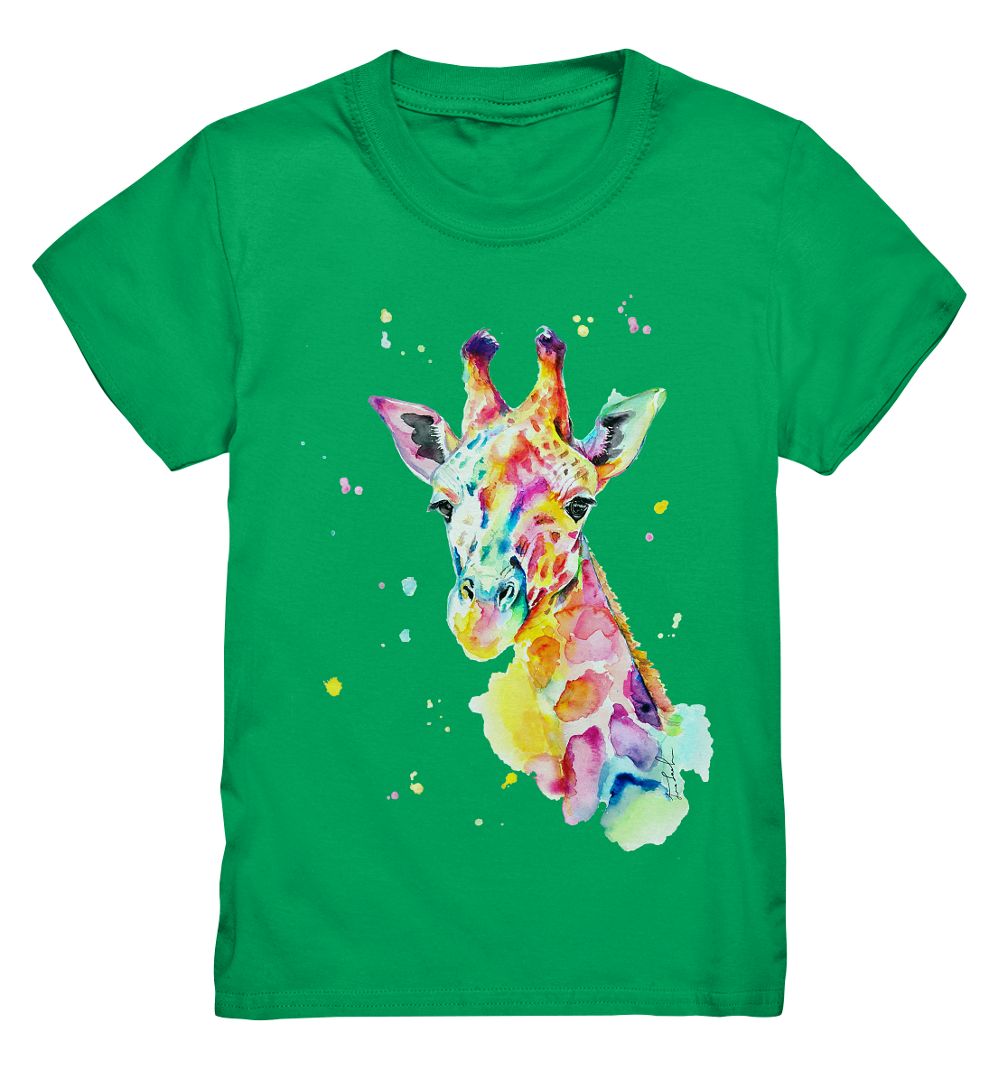 Bunte Giraffe - Kids Premium Shirt