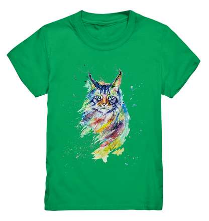 Bunte Katze - Kids Premium Shirt
