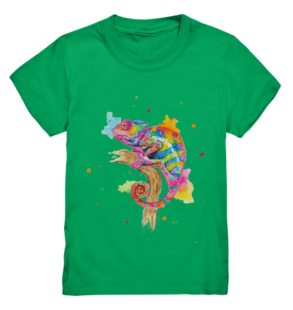 Buntes Chamäleon  - Kids Premium Shirt