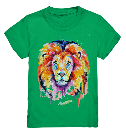 Bunter Löwe - Kids Premium Shirt