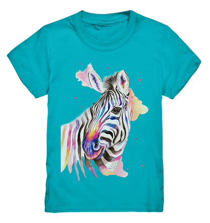 Buntes Zebra - Kids Premium Shirt