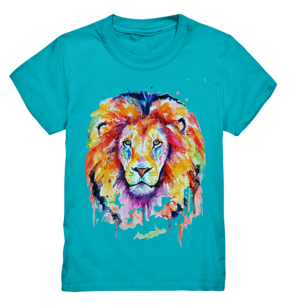 Bunter Löwe - Kids Premium Shirt