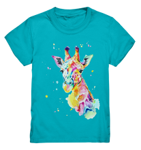 Lade das Bild in den Galerie-Viewer, Bunte Giraffe - Kids Premium Shirt
