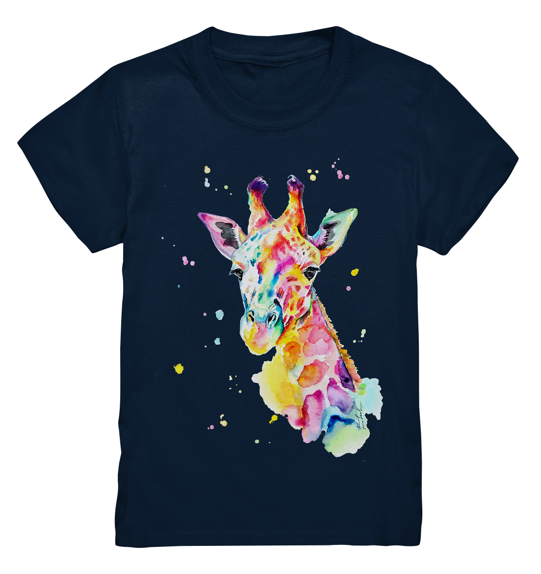 Bunte Giraffe - Kids Premium Shirt