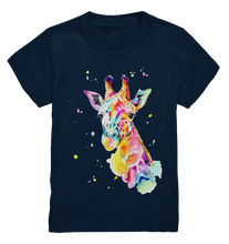 Lade das Bild in den Galerie-Viewer, Bunte Giraffe - Kids Premium Shirt
