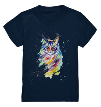 Lade das Bild in den Galerie-Viewer, Bunte Katze - Kids Premium Shirt
