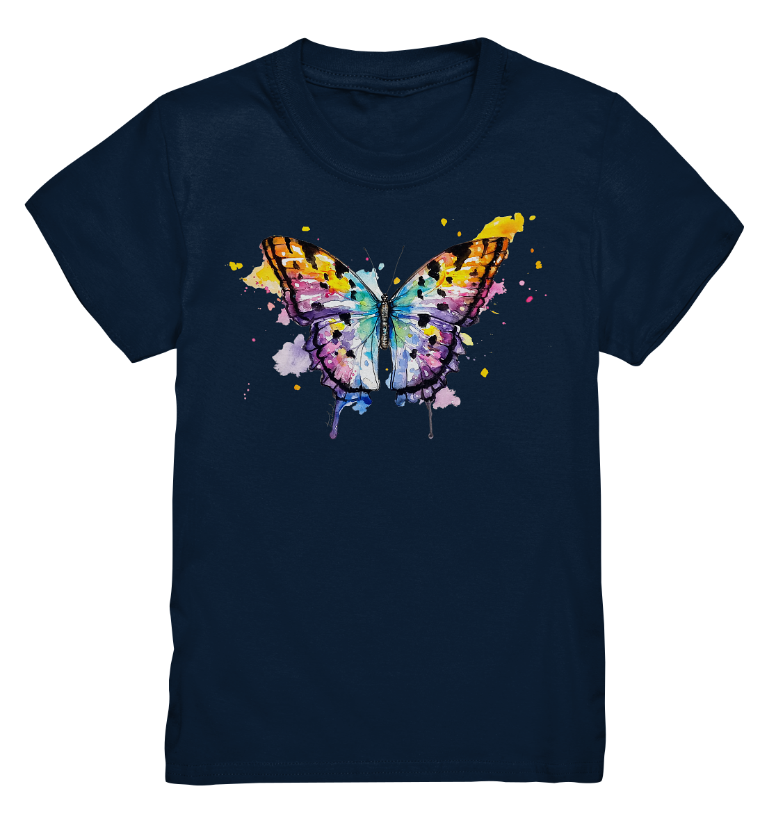 Bunter Schmetterling - Kids Premium Shirt