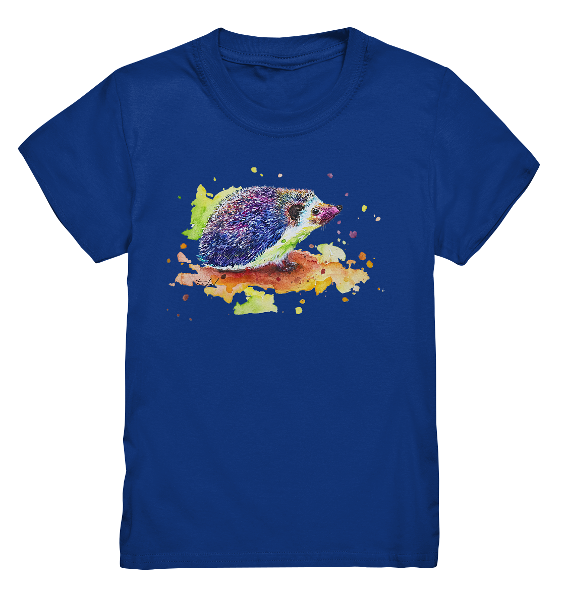 Motiv farbenfroher Igel - Kids Premium Shirt