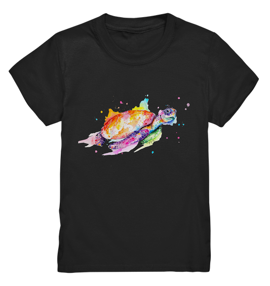 Bunte Meeresschildkröte - Kids Premium Shirt