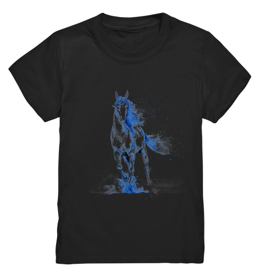 Blaues Einhorn - Kids Premium Shirt