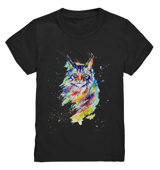 Bunte Katze - Kids Premium Shirt