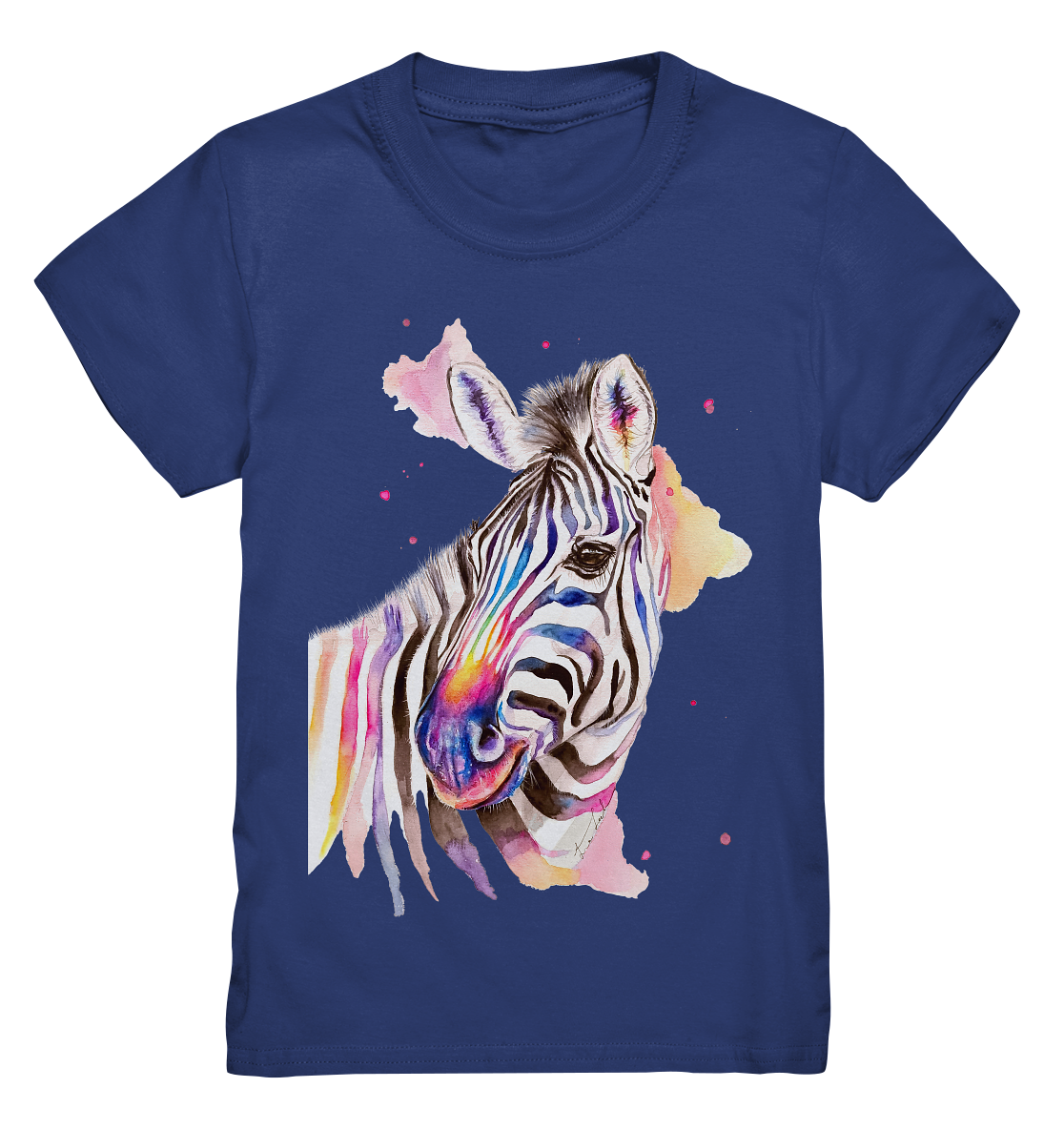 Buntes Zebra - Kids Premium Shirt