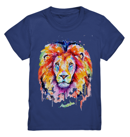 Bunter Löwe - Kids Premium Shirt