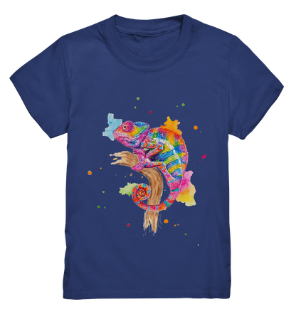 Buntes Chamäleon  - Kids Premium Shirt