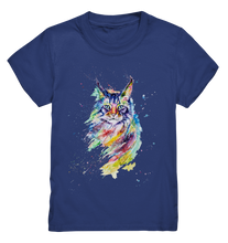 Lade das Bild in den Galerie-Viewer, Bunte Katze - Kids Premium Shirt
