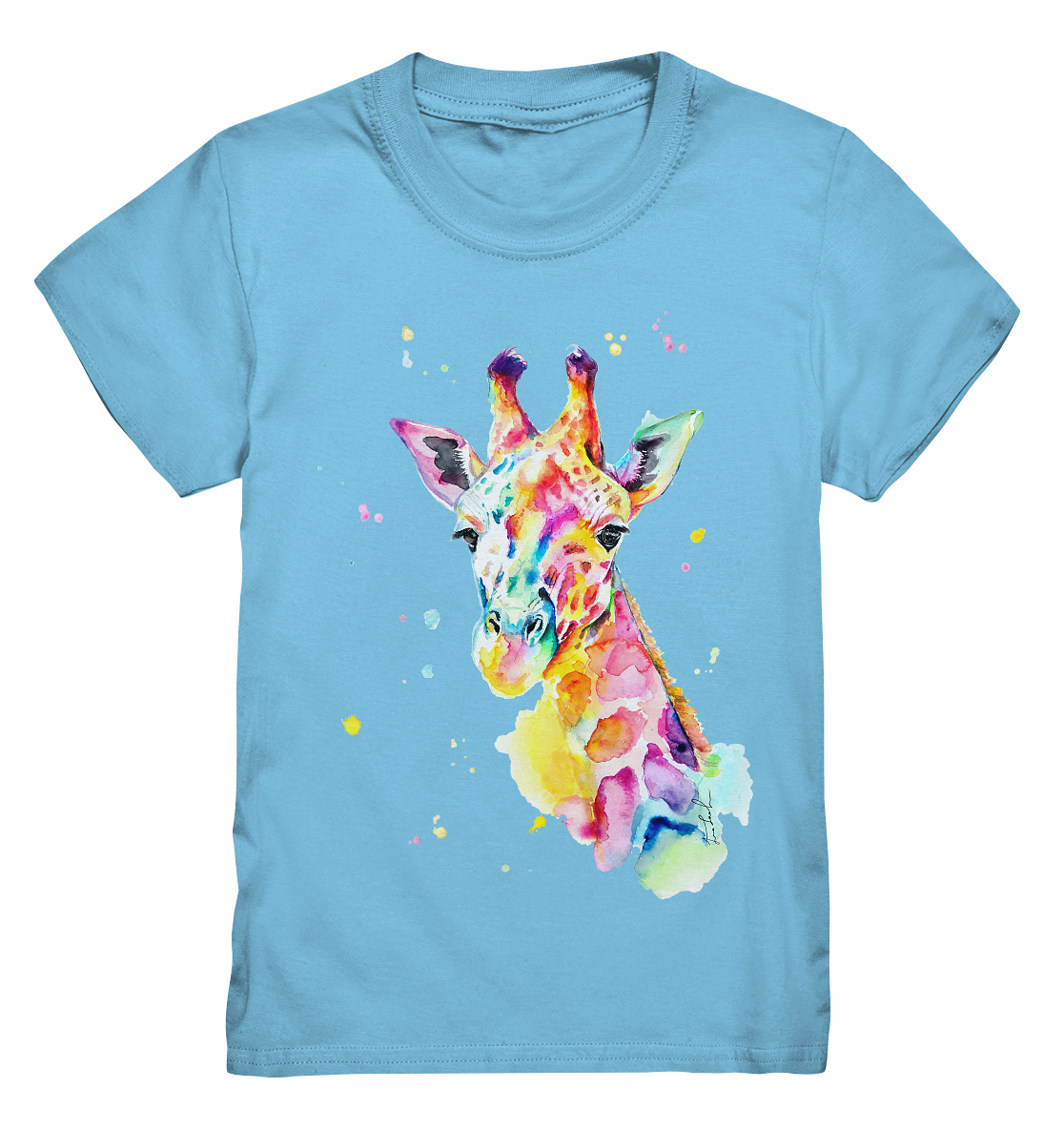 Bunte Giraffe - Kids Premium Shirt