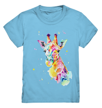 Lade das Bild in den Galerie-Viewer, Bunte Giraffe - Kids Premium Shirt
