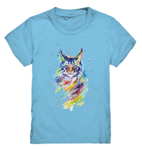 Lade das Bild in den Galerie-Viewer, Bunte Katze - Kids Premium Shirt
