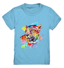 Lade das Bild in den Galerie-Viewer, Bunter Leopard  - Kids Premium Shirt
