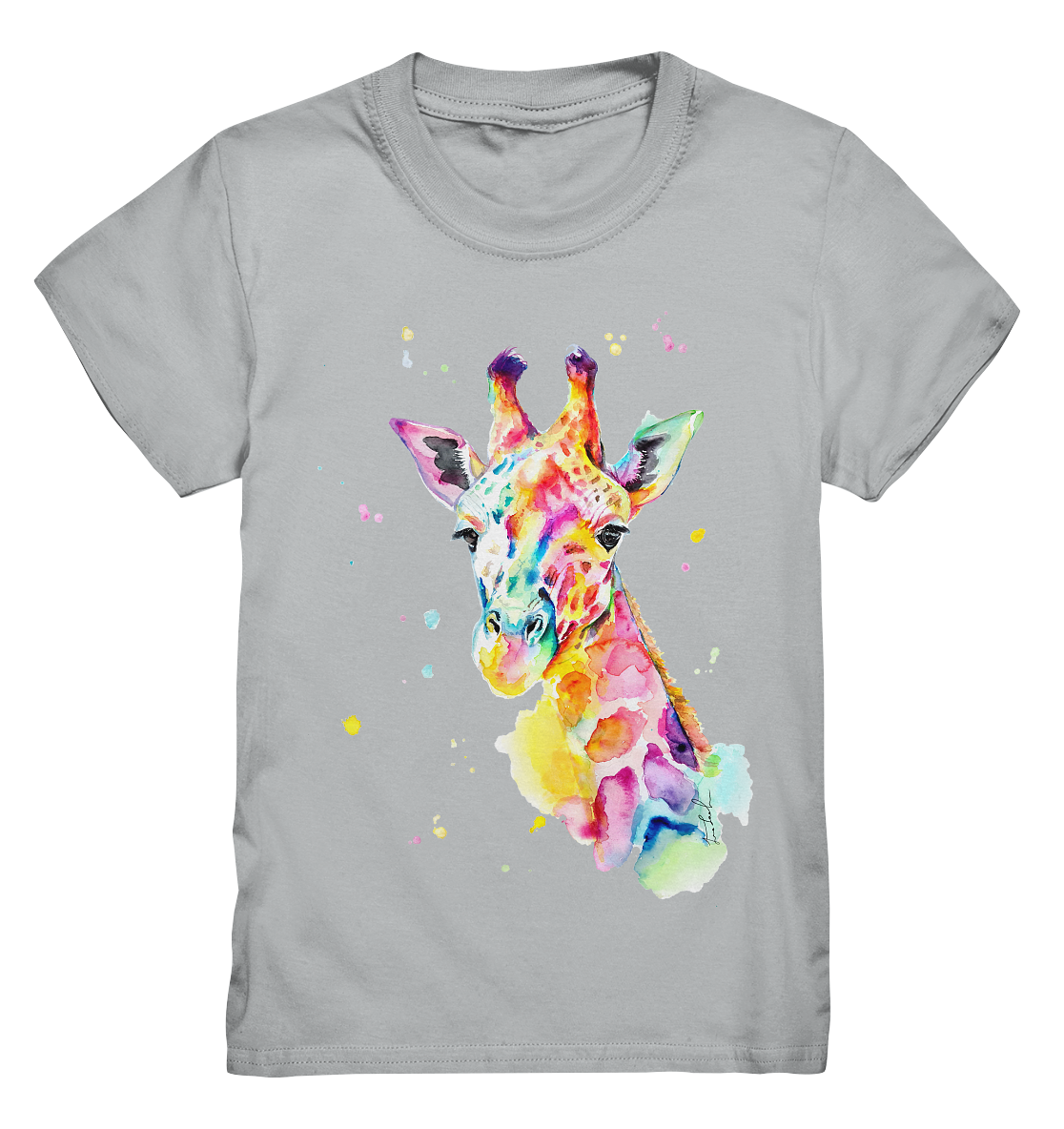 Bunte Giraffe - Kids Premium Shirt