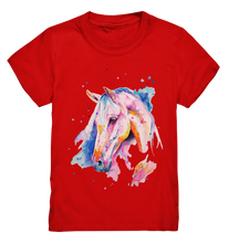 Lade das Bild in den Galerie-Viewer, Buntes Pferd - Kids Premium Shirt
