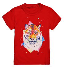 Lade das Bild in den Galerie-Viewer, Bunter Tiger - Kids Premium Shirt
