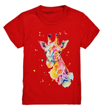 Lade das Bild in den Galerie-Viewer, Bunte Giraffe - Kids Premium Shirt
