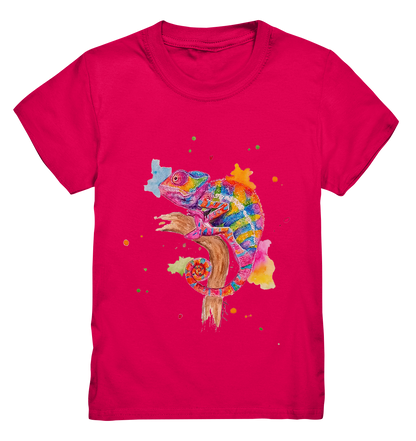 Buntes Chamäleon  - Kids Premium Shirt