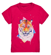 Lade das Bild in den Galerie-Viewer, Bunter Tiger - Kids Premium Shirt
