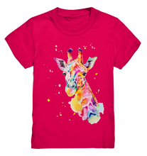 Lade das Bild in den Galerie-Viewer, Bunte Giraffe - Kids Premium Shirt
