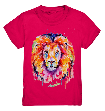 Bunter Löwe - Kids Premium Shirt