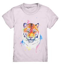 Lade das Bild in den Galerie-Viewer, Bunter Tiger - Kids Premium Shirt
