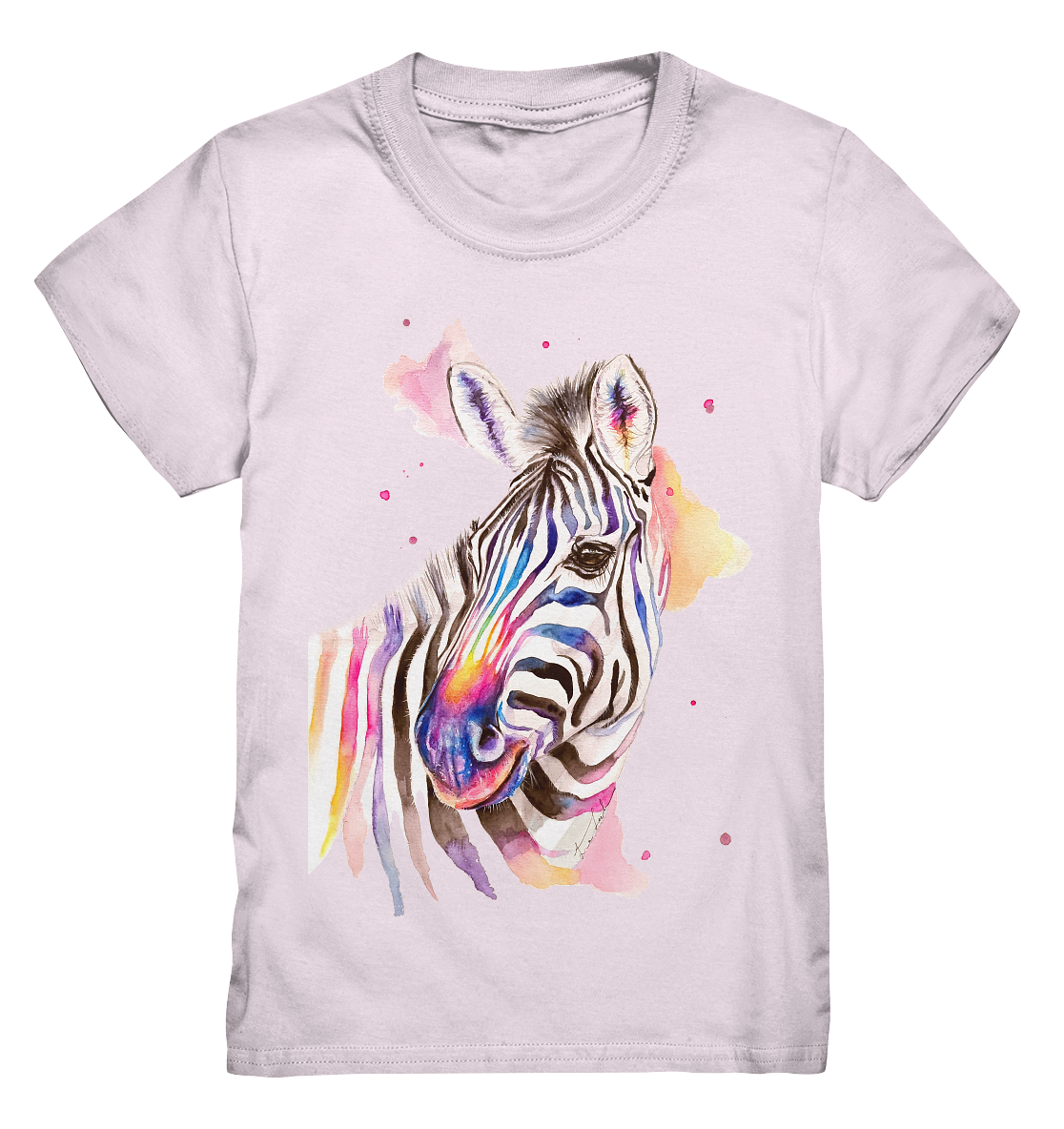 Buntes Zebra - Kids Premium Shirt