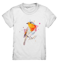 Lade das Bild in den Galerie-Viewer, Buntes Rotkehlchen - Kids Premium Shirt
