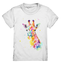 Lade das Bild in den Galerie-Viewer, Bunte Giraffe - Kids Premium Shirt
