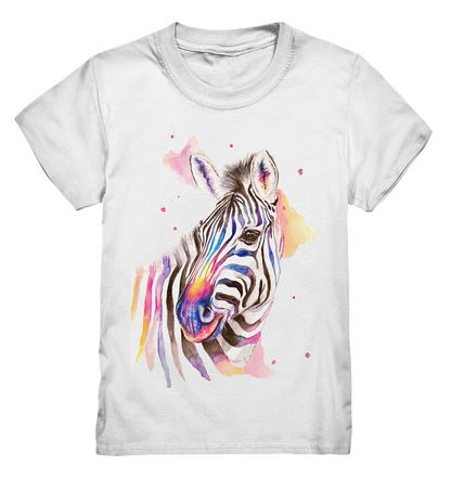 Buntes Zebra - Kids Premium Shirt