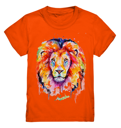 Bunter Löwe - Kids Premium Shirt