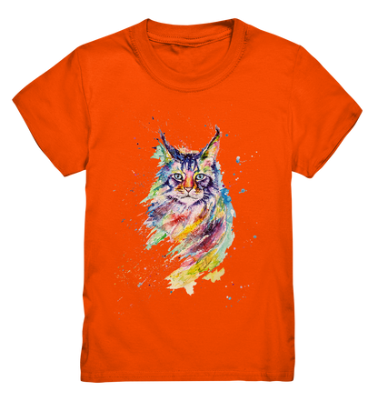 Bunte Katze - Kids Premium Shirt