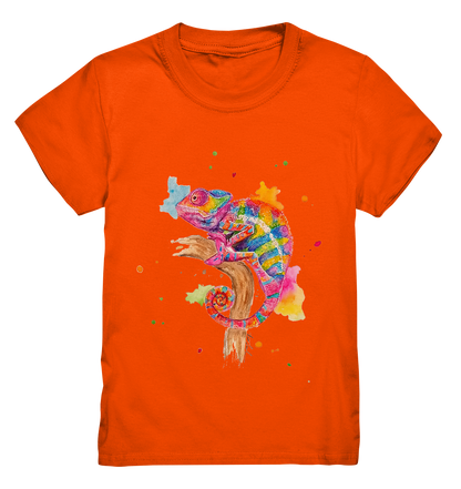 Buntes Chamäleon  - Kids Premium Shirt