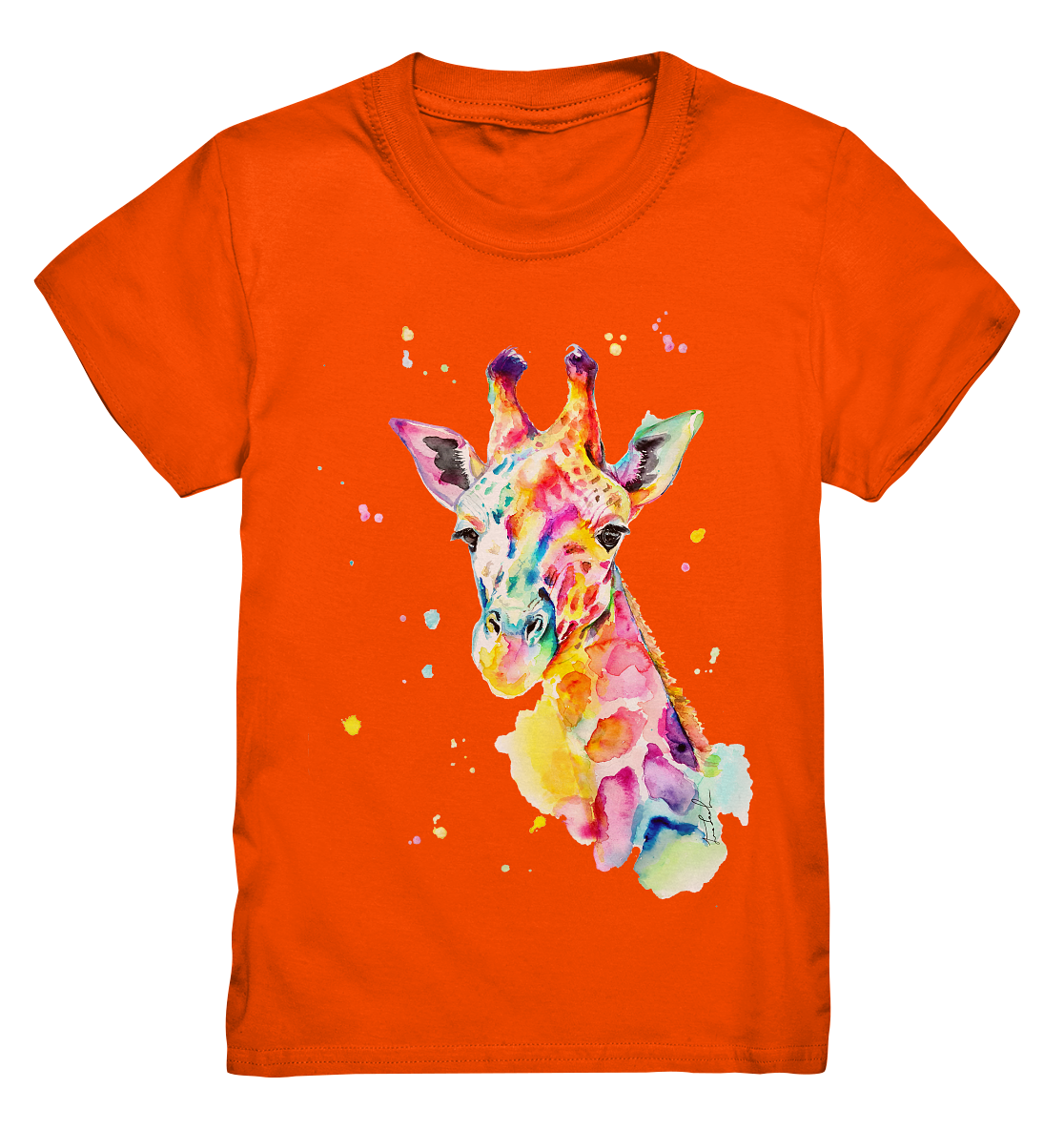 Bunte Giraffe - Kids Premium Shirt