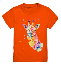 Lade das Bild in den Galerie-Viewer, Bunte Giraffe - Kids Premium Shirt
