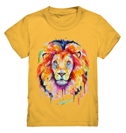 Bunter Löwe - Kids Premium Shirt