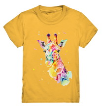Lade das Bild in den Galerie-Viewer, Bunte Giraffe - Kids Premium Shirt
