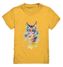 Lade das Bild in den Galerie-Viewer, Bunte Katze - Kids Premium Shirt
