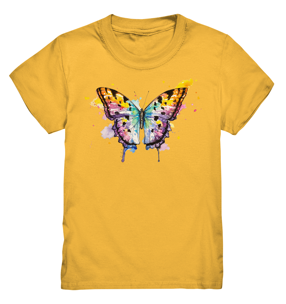 Bunter Schmetterling - Kids Premium Shirt