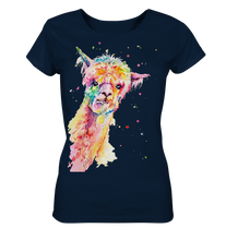 Lade das Bild in den Galerie-Viewer, Lustiges Alpaka - Ladies Organic Basic Shirt
